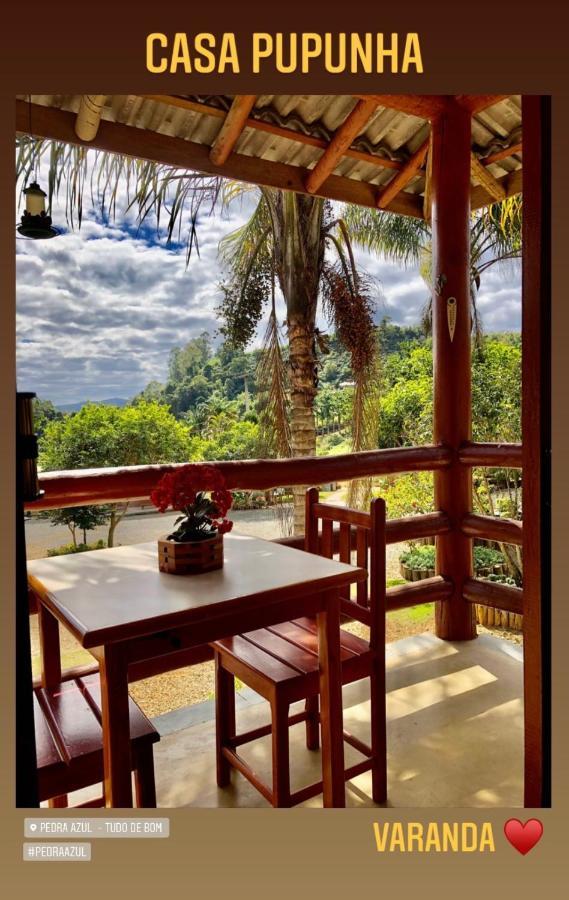 Готель Sitio Dos Palmitos - Casa Pupunha Педра-Азул Екстер'єр фото